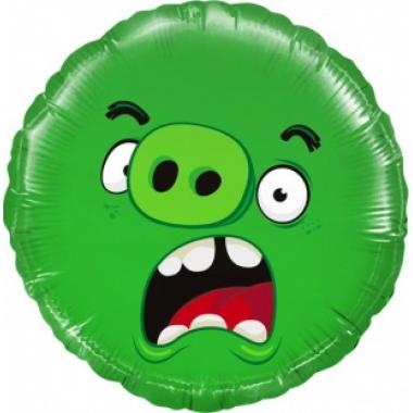 Шар Angry Birds, зелёный свин